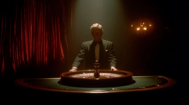 Film Noir Gambling Club Interior