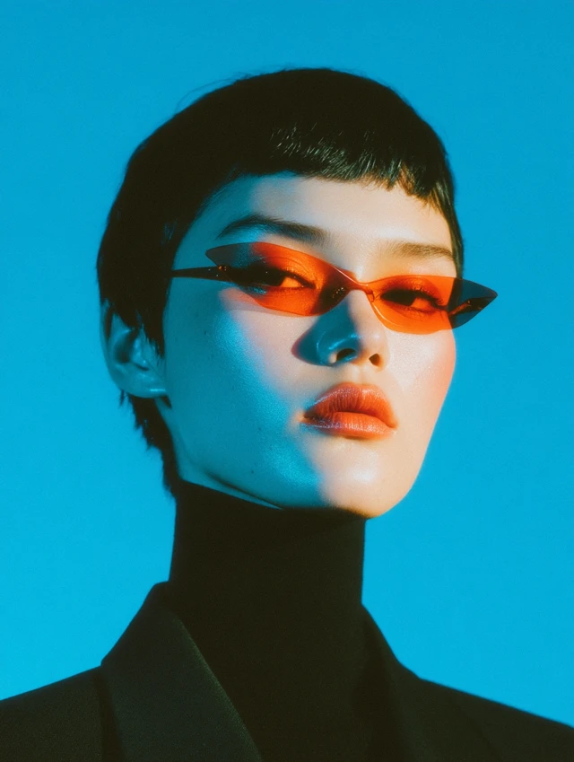 Prada Makeup Helmut Newton Futuristic Fashion