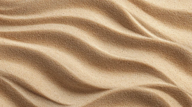 Beige Desert Sand Texture Close Up