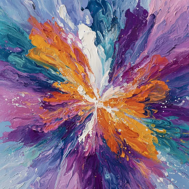 Epiphany Abstract Painting Modern Art
