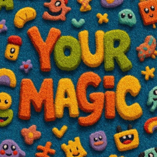 You Are Magic: Colorful Cartoon Design for Kids