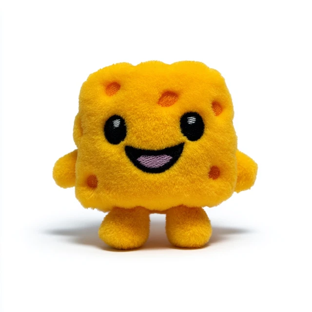 Cheeseman Plush Toy Cute and Absurd