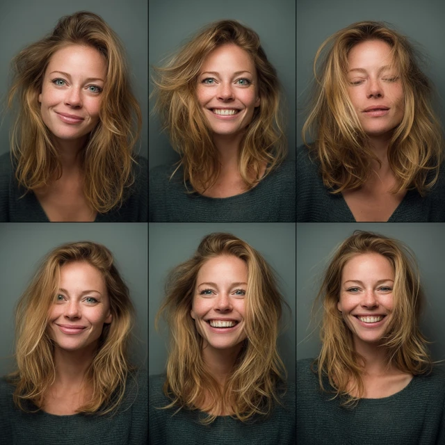 Authentic Beauty Portrait of a German Woman