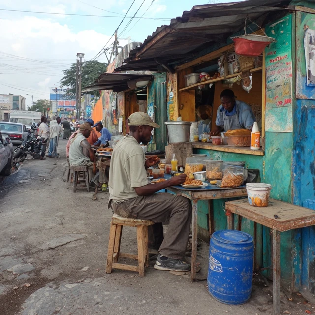 Haitian Street Food Port au Prince