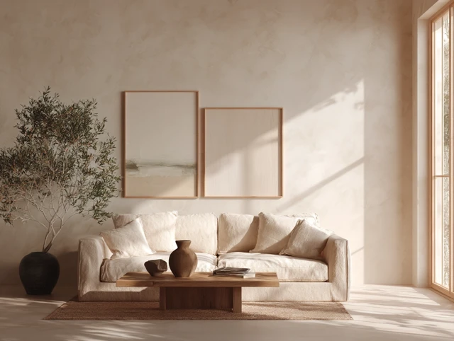 Minimalist Living Room Design Japandi Style