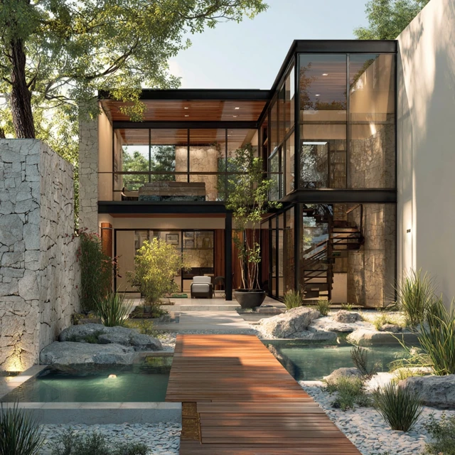 Luxury House Exterior and Interior Design