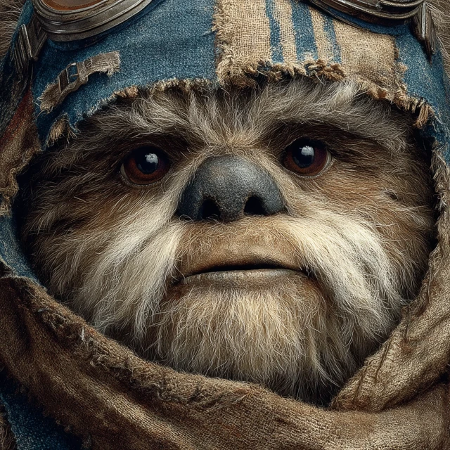 Ewok Close Up Star Wars