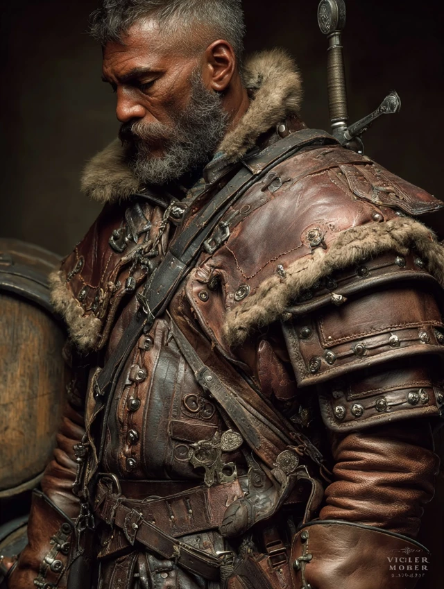 Medieval Bounty Hunter Gritty Realism