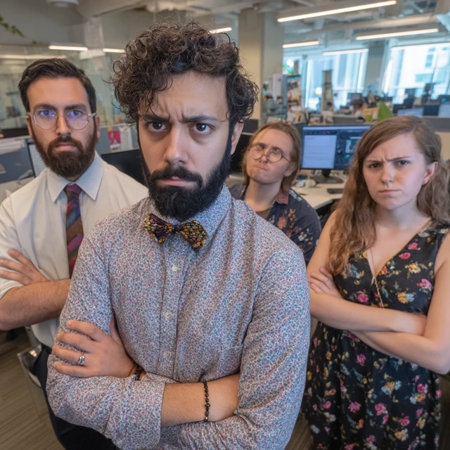 Modern Office The Morality Police Are Not Pleased