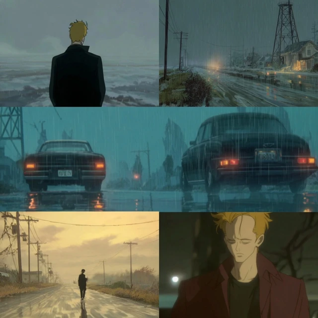 Anime Rain Dog Tom Waits Music Video