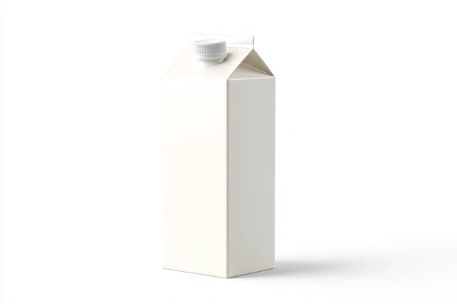 Lactose-Free Milk Carton - 4K Photography