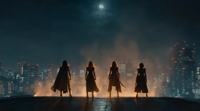 Tokyo Night Sky Heroines Movie Screengrab