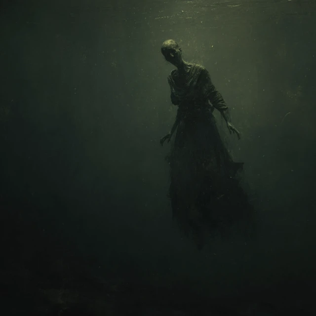 Dark Fantasy Spirit Underwater Antagonist
