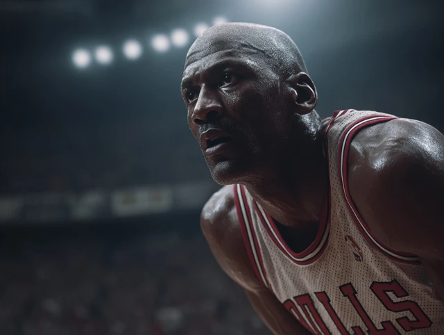 Michael Jordan Chicago Bulls 1991 NBA Photography