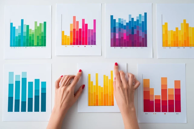 Business Analysis Charts Graphs and Teamwork
