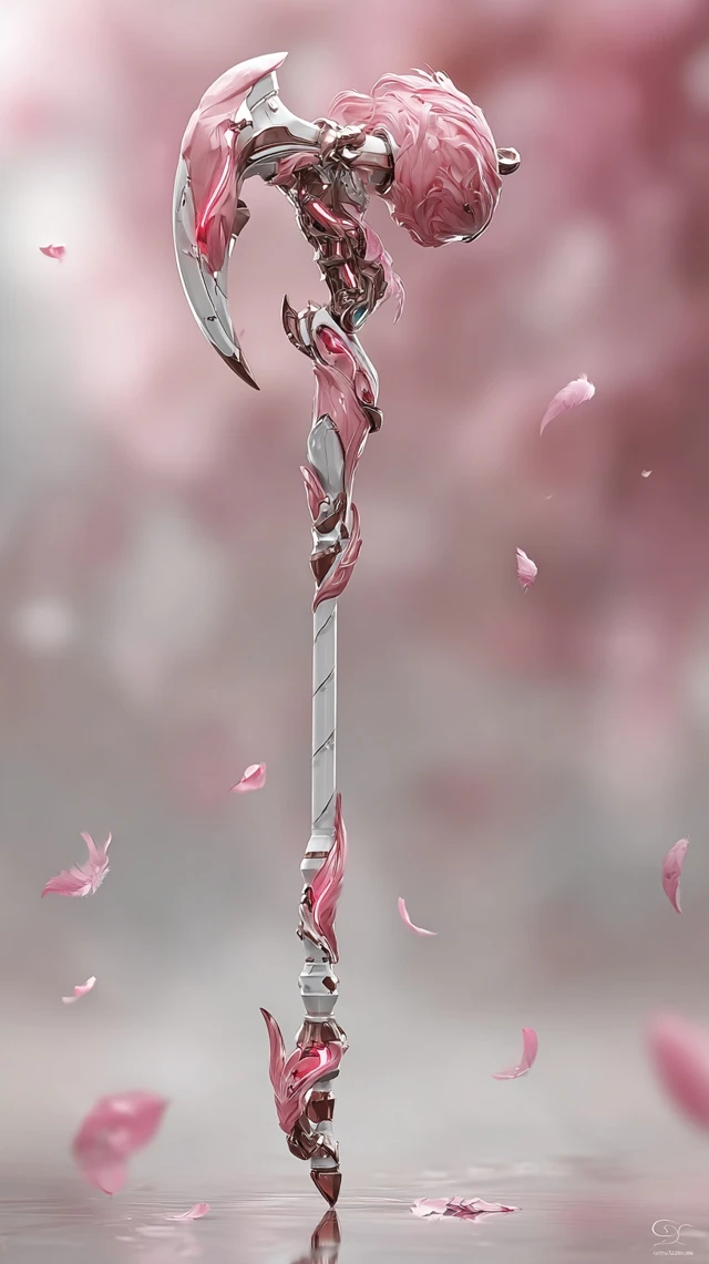 Futuristic Sentai Battle Hammer Flamingo Design