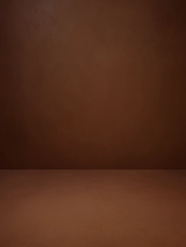 Minimalist Fashion Photoshoot Background Burnt Sienna