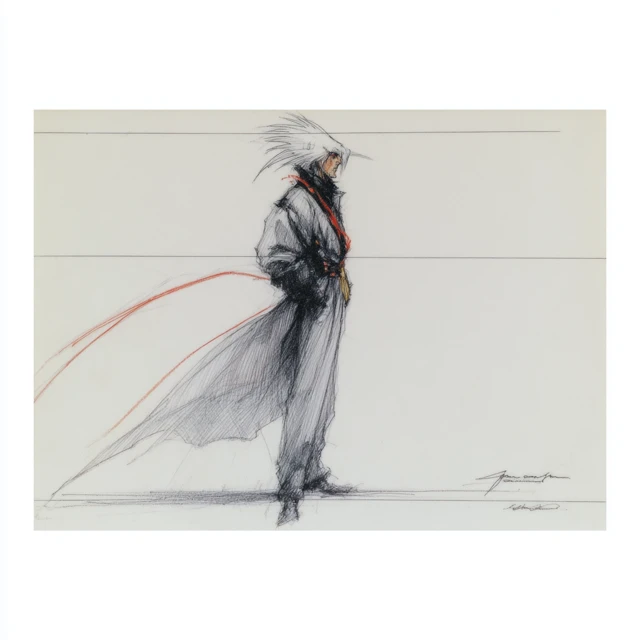 Final Fantasy Concept Art by Yoshitaka Amano - Portfolio