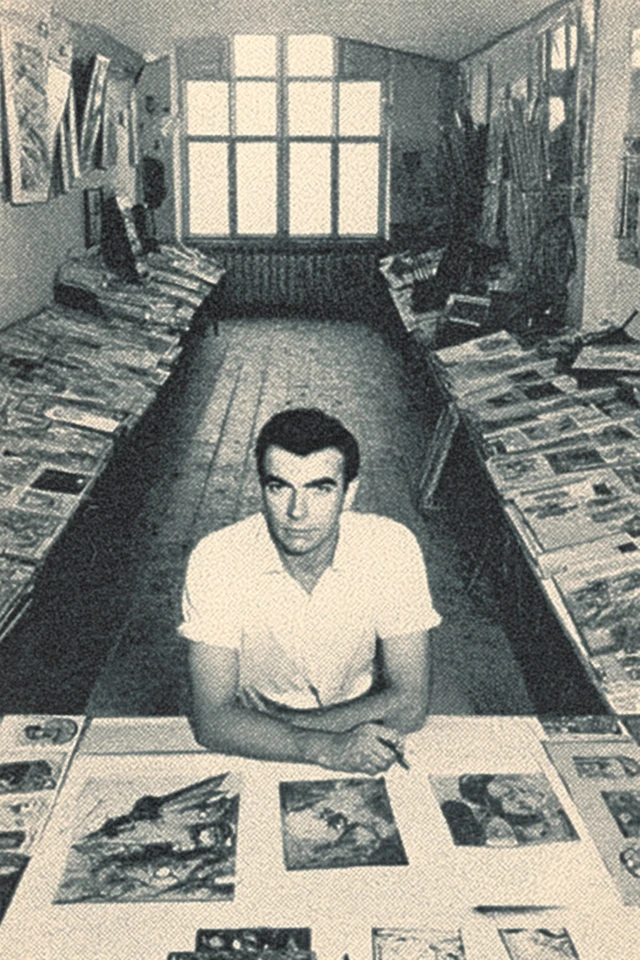 Soviet Animator in 1950s USSR Animation Studio