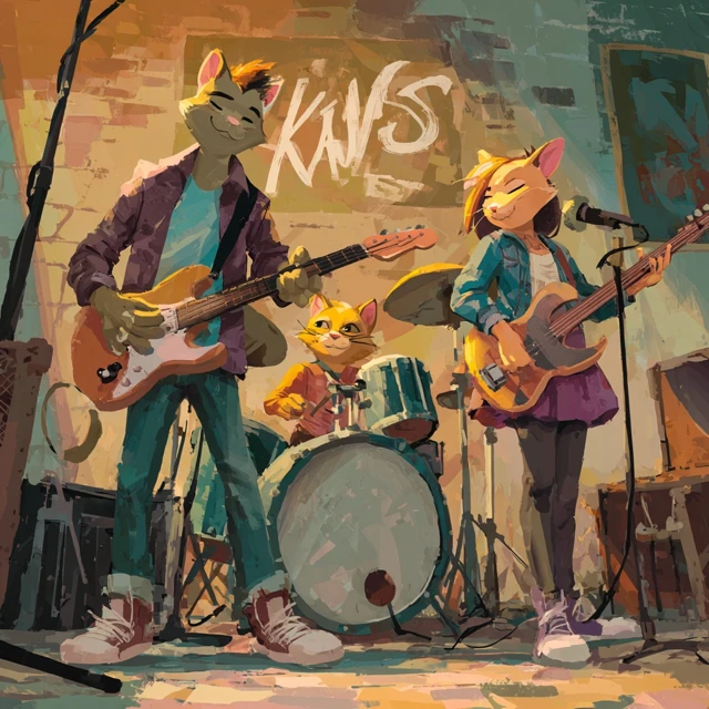 The Random Kats Live Music Event at the Museum