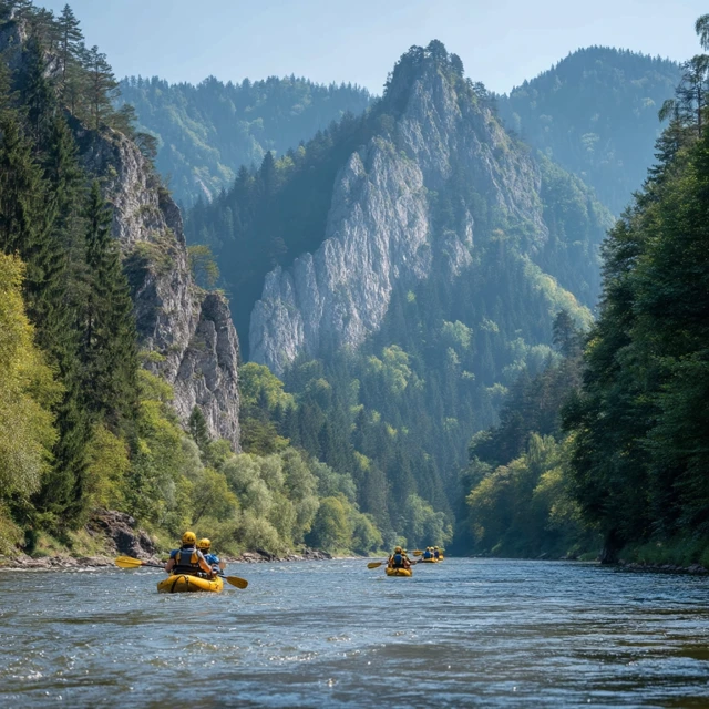 Rafting on Dunajec River Scenic Adventure