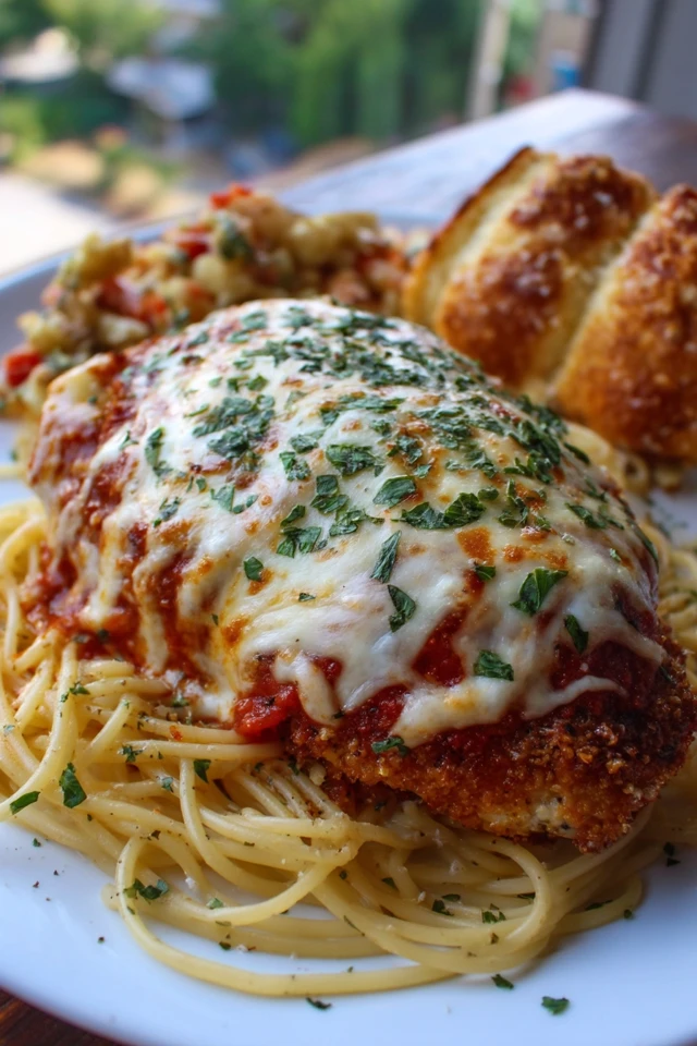 Oven Baked Chicken Parmesan Delight