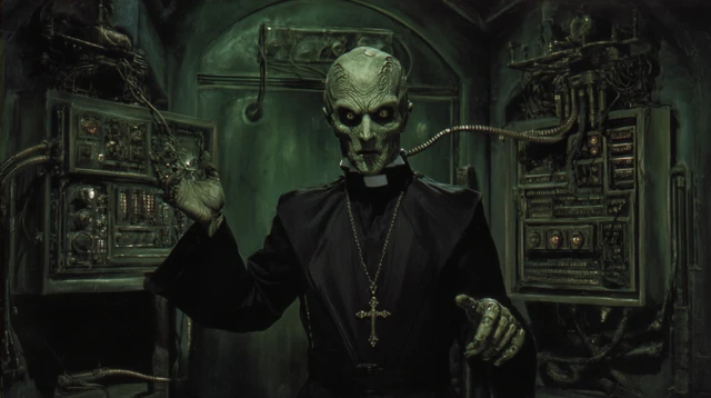 Vincent Price Android Steampunk Horror