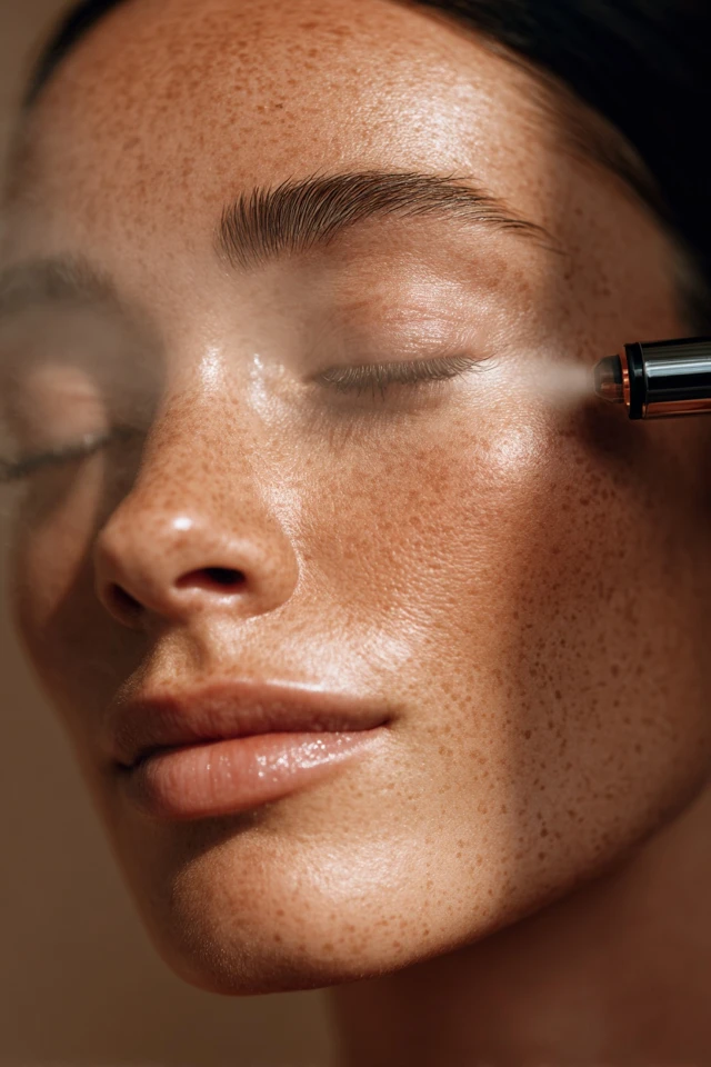 Flawless Skin Dermadrop Treatment Beauty Close Up