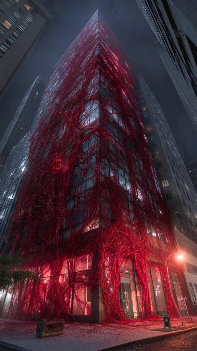 NYC Building Infested Horror Fantasy