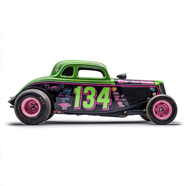 BRISCA 34 Ford Coupe Race Car Bold Livery Design