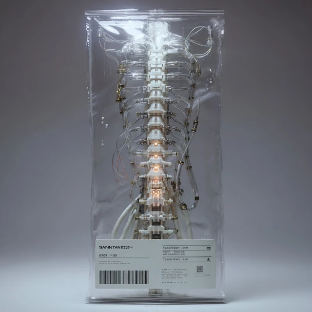 Cyberpunk Sandevistan Spinal Implant Biomedical Design