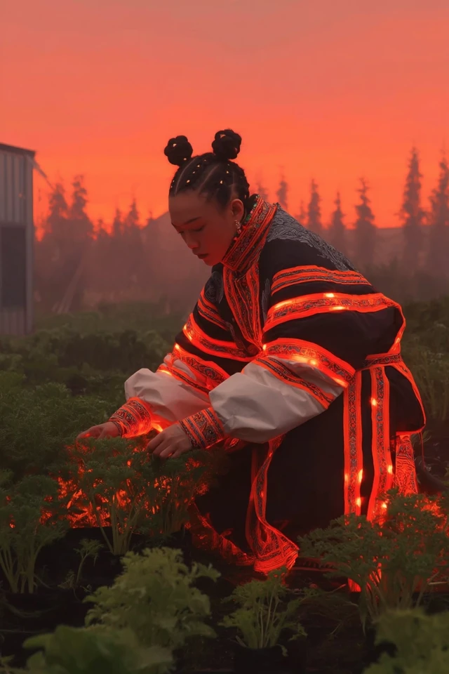 Aura Farming: Harvesting Energy in a Glowing Field