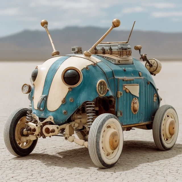 Steampunk Buggy Concept Art
