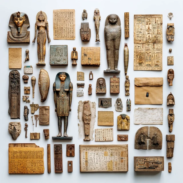 Ancient Egyptian Artifacts Museum Collection