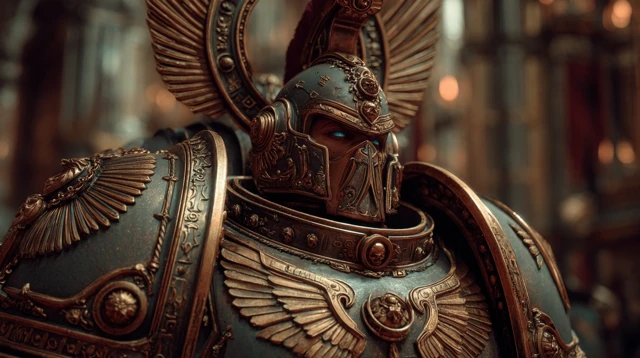 Horus Primarch Warhammer 40k Epic 8k Art