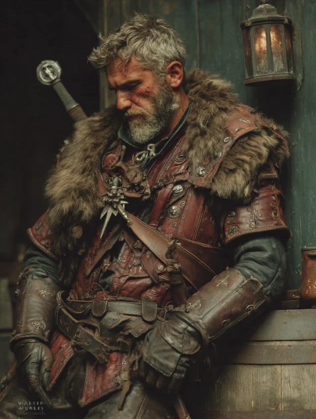 Medieval Bounty Hunter Gritty Realism