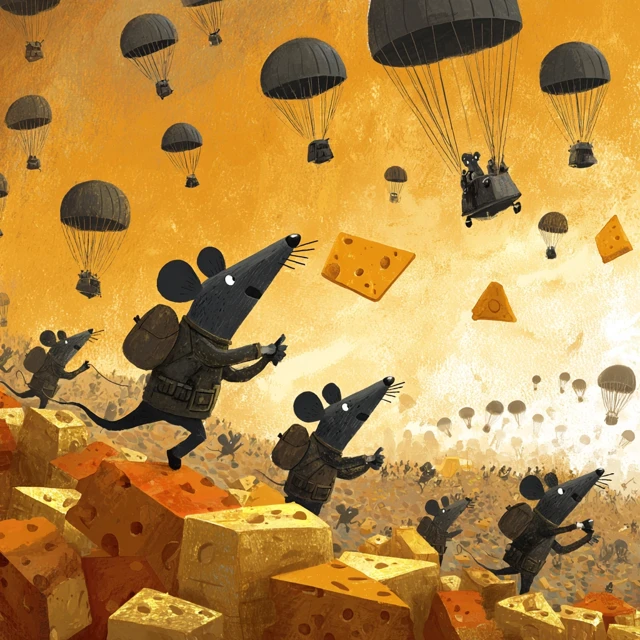 Mice Cheese Heist Epic Adventure