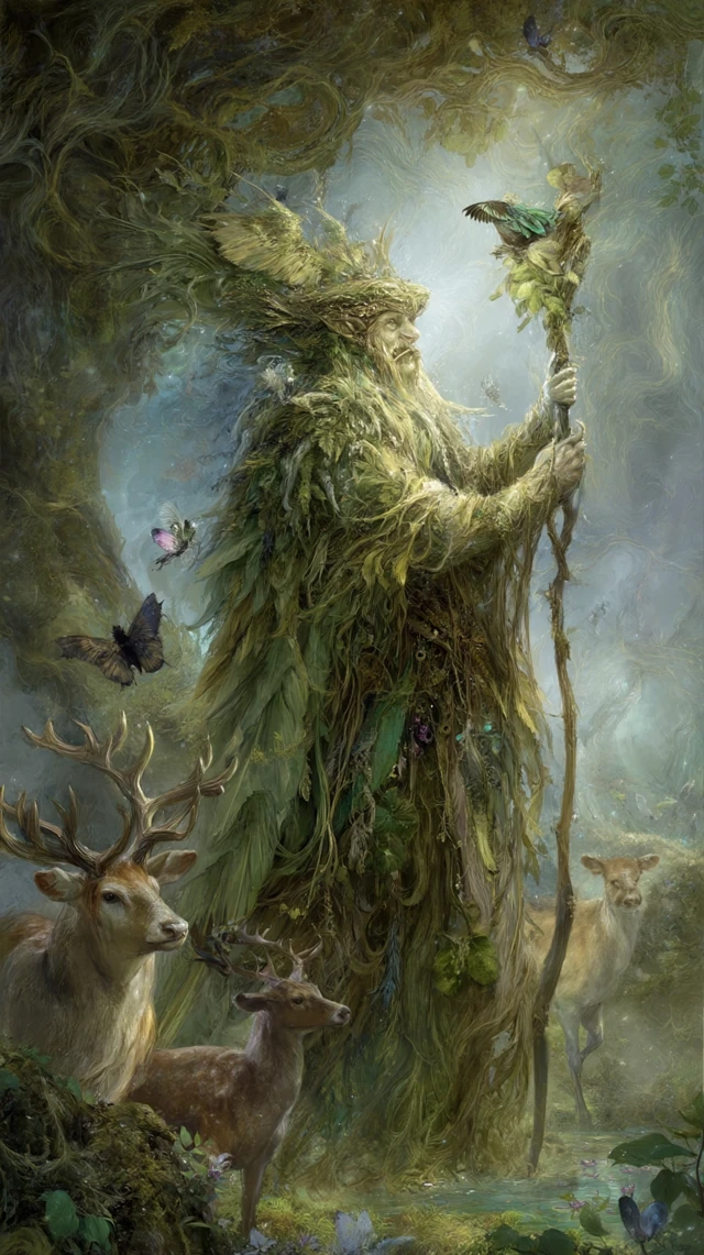 Ancient Druid Guardian of the Forest