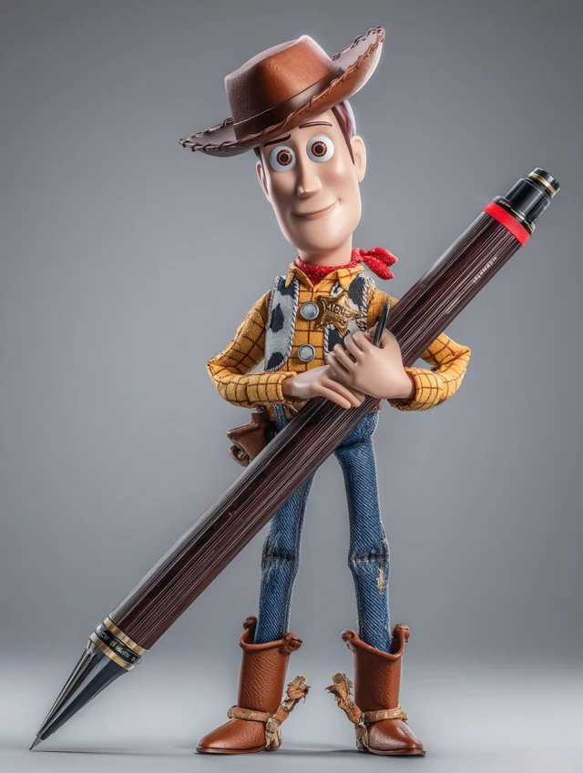 Toy Story Woody with Oversized Pen