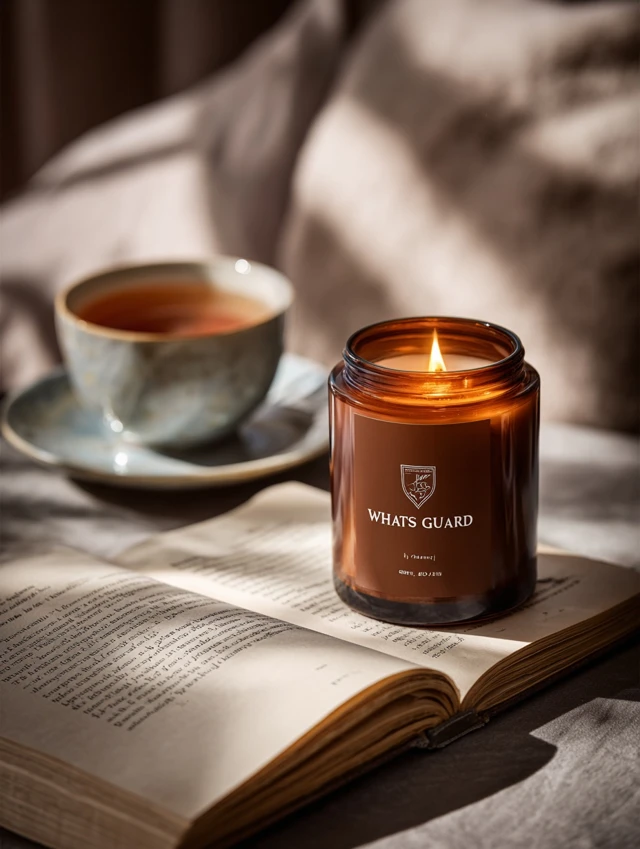 Whats Guard Candle Product Photography