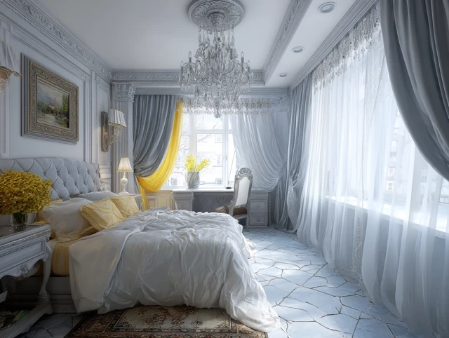Luxurious Neoclassical Bedroom Interior Design