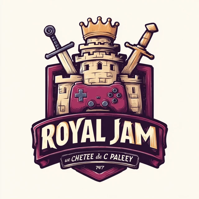Royal Jam Chateau de Paley Game Jam Logo Design