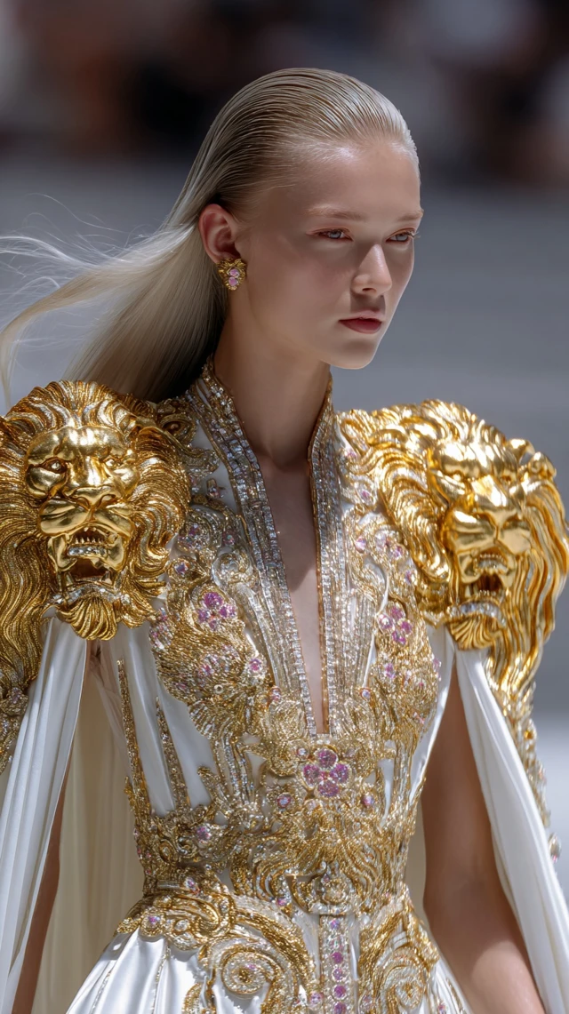 Olympian Goddess Gold Jewelry Fantasy Fashion