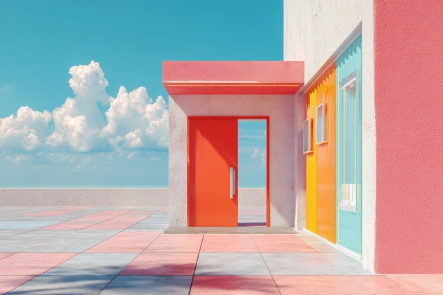 Summer Vibes Minimalist Architecture