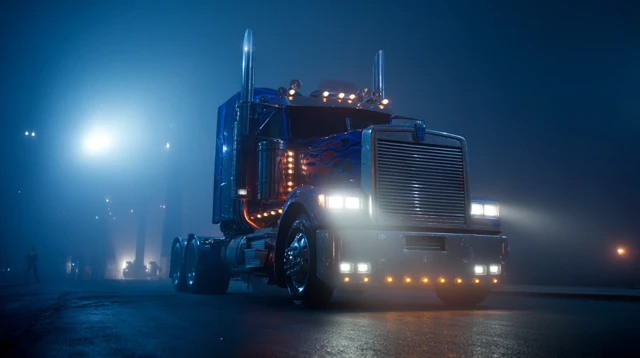 Optimus Prime in Washington DC Transformers Movie