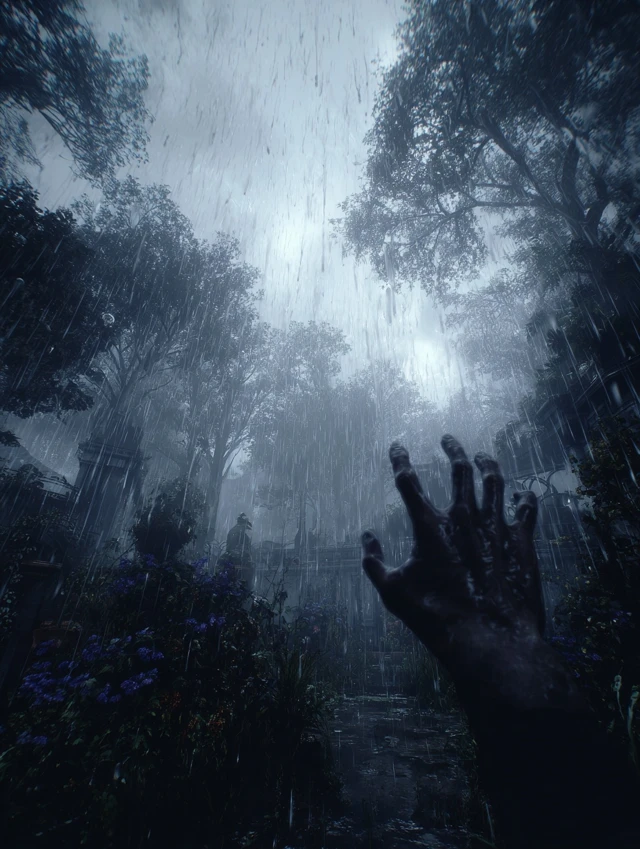 Rain Experience First Person Perspective