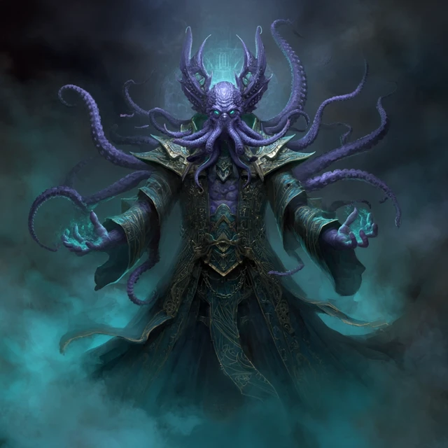 Eldritch Lord Ancient Horror Fantasy Art