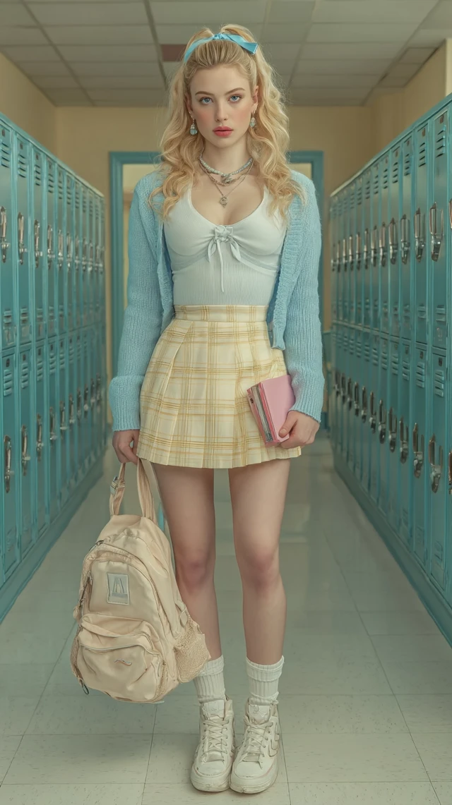 90s High School Cinderella Teen Girl Portrait