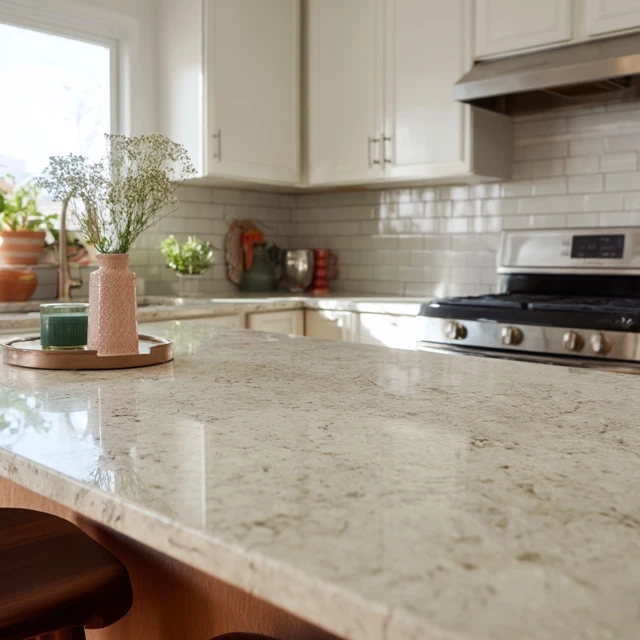 Modern Kitchen Design Clean Countertop