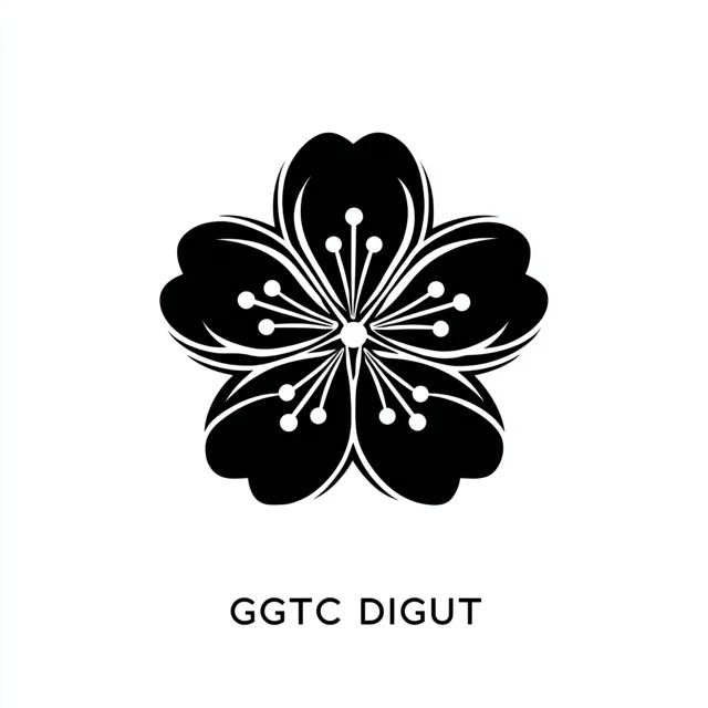GTCIST DGUT Logo Plum Blossom Design